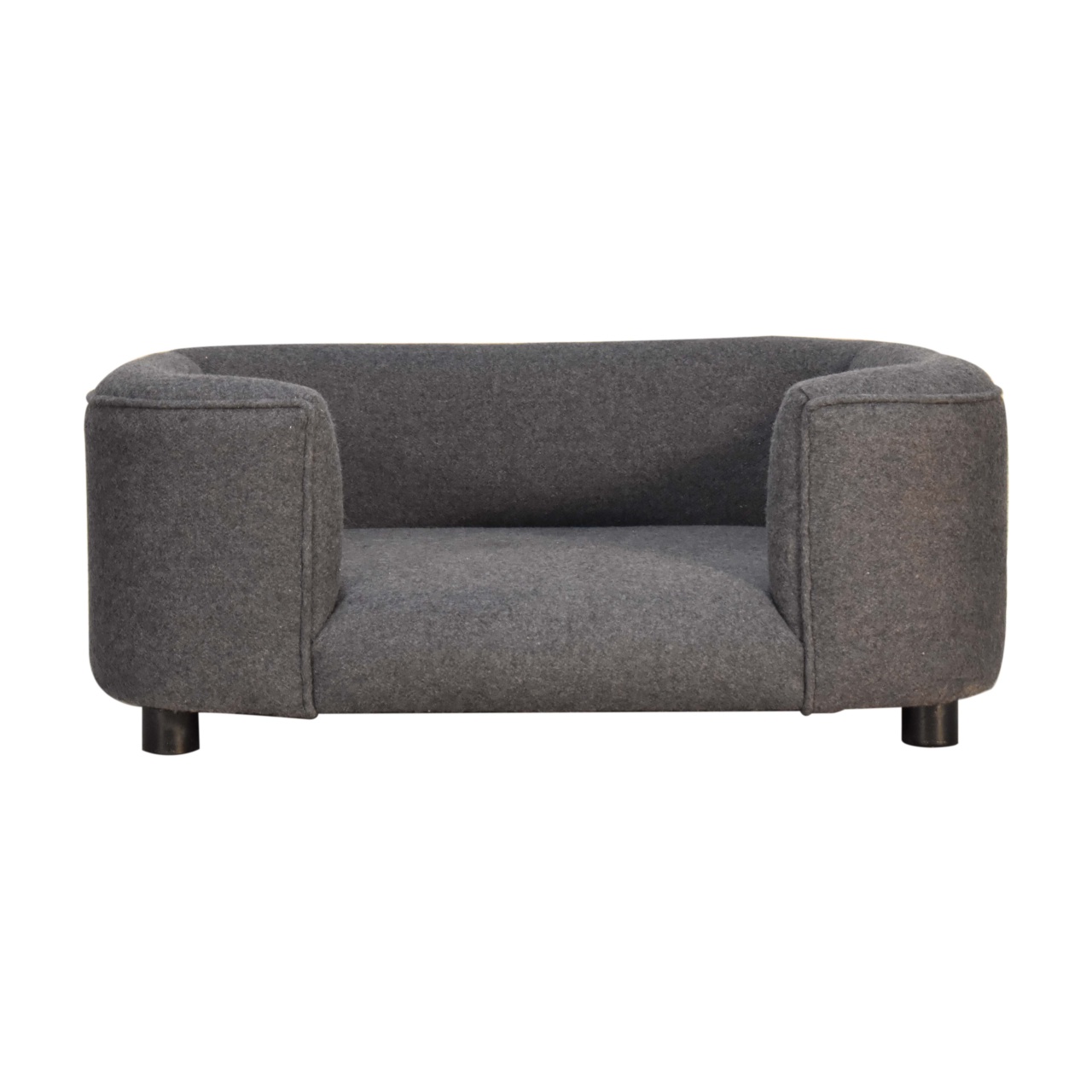 Tweed Battleship Pet Sofa Bed