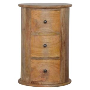 Spherical 3 Drawer Drum