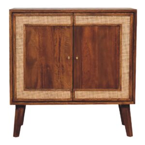Carved Chestnut Cabinet by Artisan Furniture