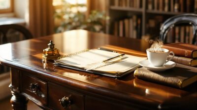 definition of writing desk