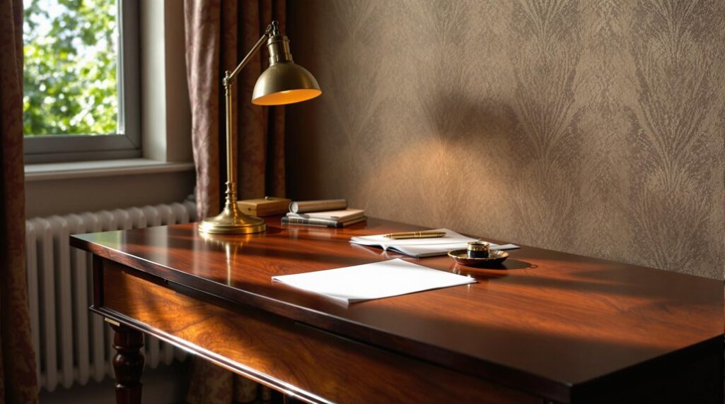 synonym for writing desk